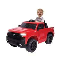 Image of sale on Red Chevy Silverado Trail Boss Pickup Truck