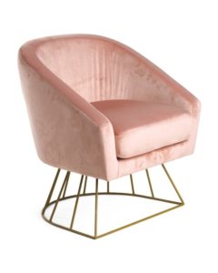 Image of sale on Adalene Velvet Accent Chair