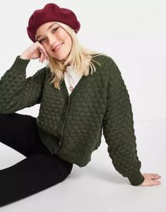 Image of sale on Textured Knit Cardigan