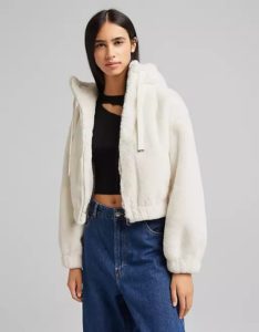 Image of sale on Faux Fur Hooded Jacket