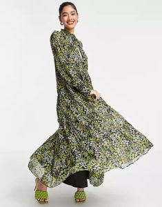 Image of sale on Tiered Maxi Dress