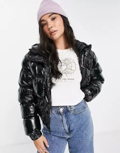 Image of sale on Vinyl Puffer Jacket