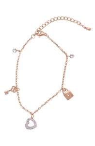 Image of sale on 14K Rose Gold Vermeil Charm Bracelet