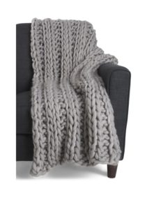 Image of sale on Chunky Hand Knit Throw