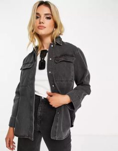 Image of sale on Denim Overshirt Jacket