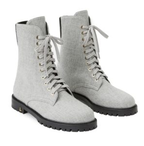 Image of sale on Finley Cashmere Lug Sole Lace-Up Boot