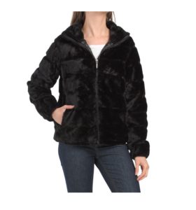 Image of sale on Sculpted Faux Fur Rabbit Coat