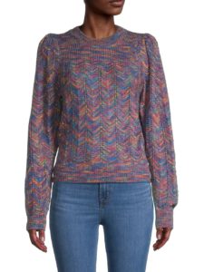 Image of sale on Pointelle Knit Sweater