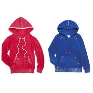 Image of sale on Little Girl’s & Girl’s Reversed Frayed Hoodie