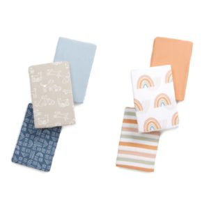 Image of sale on Assorted 3-Pack Fitted Crib Sheets