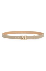 Image of sale on Monogram Buckle Leather Belt