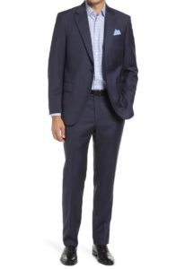 Image of sale on Flynn Classic Fit Plaid Wool Suit