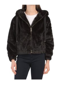 Image of sale on Faux Fur Hooded Jacket