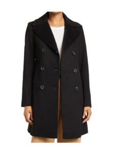 Image of sale on Double-Breasted Wool Coat