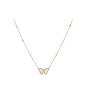 Image of sale on Butterfly Pendant Necklace 14k gold