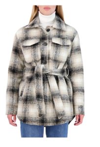 Image of sale on Plaid Shirt Jacket