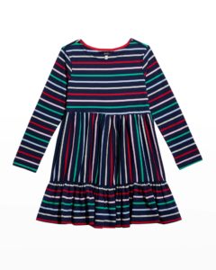 Image of sale on Striped Flounce Dress, Size 2-6
