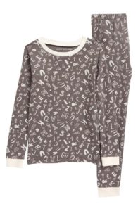 Image of sale on Alphabet Fitted Organic Cotton Two-Piece Pajamas 12m-24m