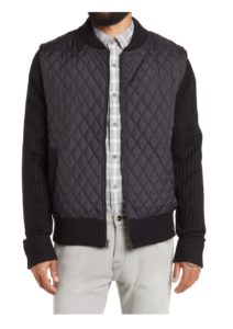Image of sale on Quilted  Bomber Jacket
