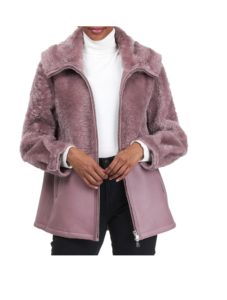 Image of sale on Shearling Lamb Jacket With Hood