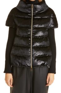 Image of sale on Cap Sleeve Quilted Down Jacket