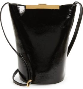 Image of sale on Etta Patent Leather Shoulder Bag