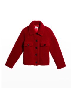 Image of sale on Girl’s Solid Utility Coat, Size 7-14