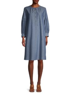 Image of sale on Amara Chambray Dress