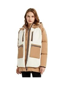 Image of sale on Women’s Fleece Down Coat Thickened Winter Puffer Down Jacket