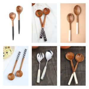 Image of sale on Wood Salad Server 2-Piece Set up to 60% off