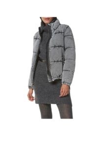Image of sale on Bleached Denim Super Puffer Jacket