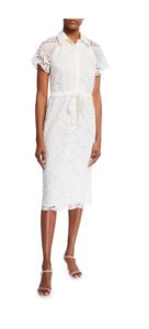 Image of sale on Lakeside Tie-Waist Midi Lace Dress size 6,10