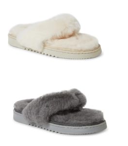 Image of sale on Auburn Genuine Shearling Slipper