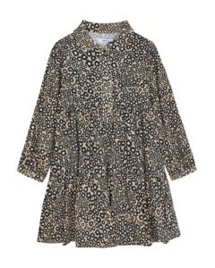 Image of sale on Girl’s leopard print dress  Size 4-7