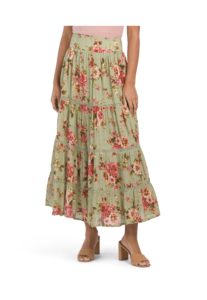 Image of sale on Floral Maxi Skirt