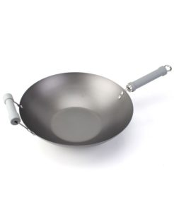 Image of sale on Traditional Nonstick 14″ Spun Wok with Helper Handle