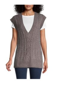 Image of sale on Cable-Knit Sweater Vest