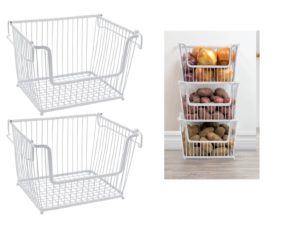 Image of sale on Metal Organizer Basket – Set of 2
