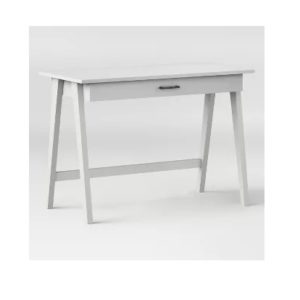 Image of sale on Wood Writing Desk with Drawer