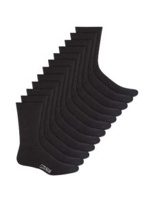 Image of sale on Men’s Solid Crew Socks – 12-Pack,