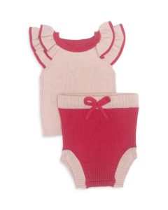 Image of sale on Girls’ Andrea Ribbed Top & Bloomers Set – Baby