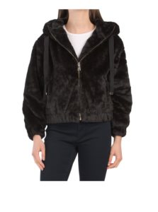 Image of sale on Faux Fur Hooded Jacket
