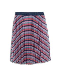Image of sale on Girls’ Striped Pleated Skirt – Little Kid