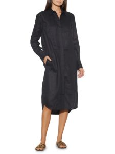 Image of sale on Lorand Linen Shirtdress