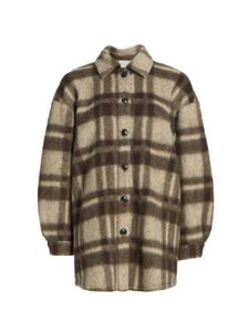 Image of sale on Rina Plaid Shacket