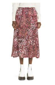 Image of sale on Tandy Dot Print Satin Skirt size 2-4