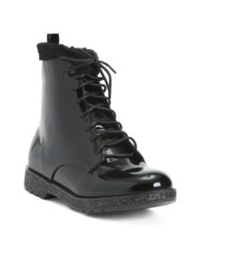 Image of sale on Glitter Combat Boots