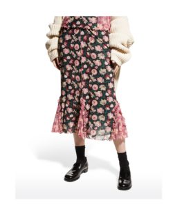 Image of sale on Garden Of Posies Mesh Skirt