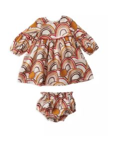 Image of sale on Girls’ Cecilia Cotton Dress Set – Baby