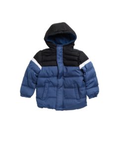 Image of sale on Colorblock Hooded Puffer Jacket size 4-6